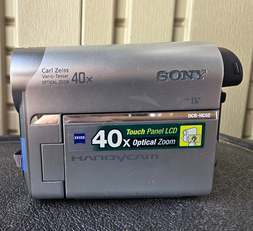 Sony handycam dcr - dcr-hc52, minidv
